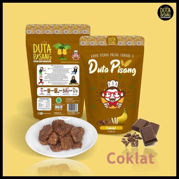 

Duta Pisang - Keripik Pisang Rasa Coklat - 75Gr