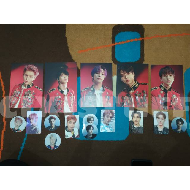 POSTCARD, PC, CC REPACKAGE ALBUM PUNCH NCT127