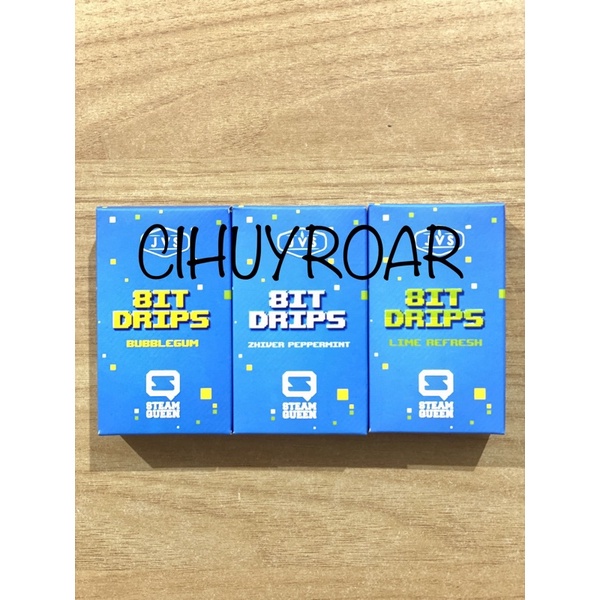 BIT SALT 8IT 8 BITDRIPS BUBBLE GUM PEPERMINT LIME REFRESH
