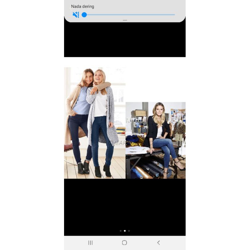 Riped jeans American eagle original / , high waist GU by uniqlo dan skinny jeans esmara