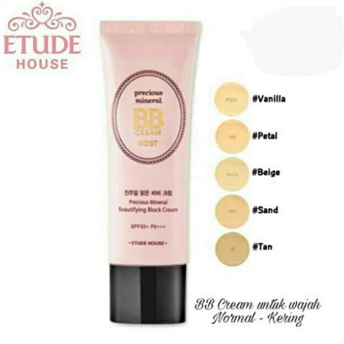 Etude House Precious Mineral BB Cream Moist Spf 50/PA++