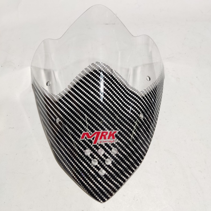 VISOR NINJA 150 R KARBON CARBON WINDSHIELD KACA NINJA 150 R