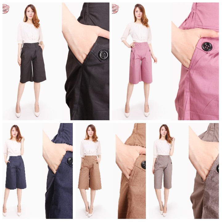 SB Collection Celana Pendek Marya Shortpants Casual Trendy Wanita