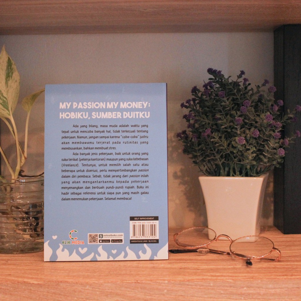 BUKU MOTIVASI : My Passion, My Money; Hobiku, Sumber Duitku : BUKU BISNIS / Buku Inspirasi-2