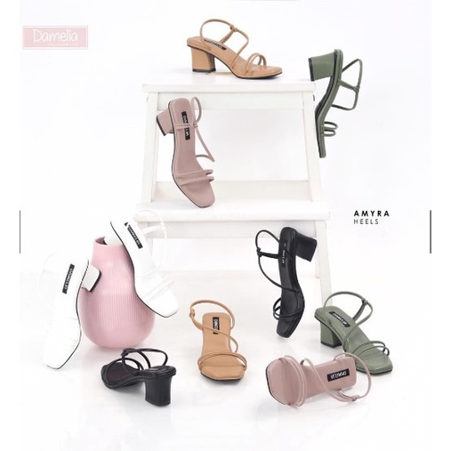 DAMELIA AMYRA HEELS WANITA by Melstore.jkt
