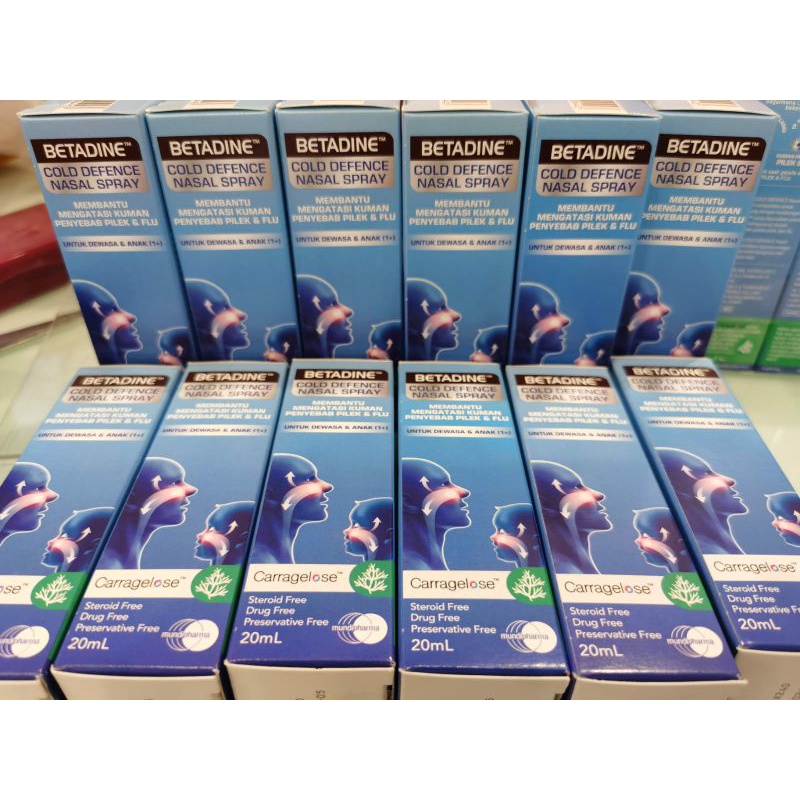 Betadine Cold Defence Nasal Spray 20ml