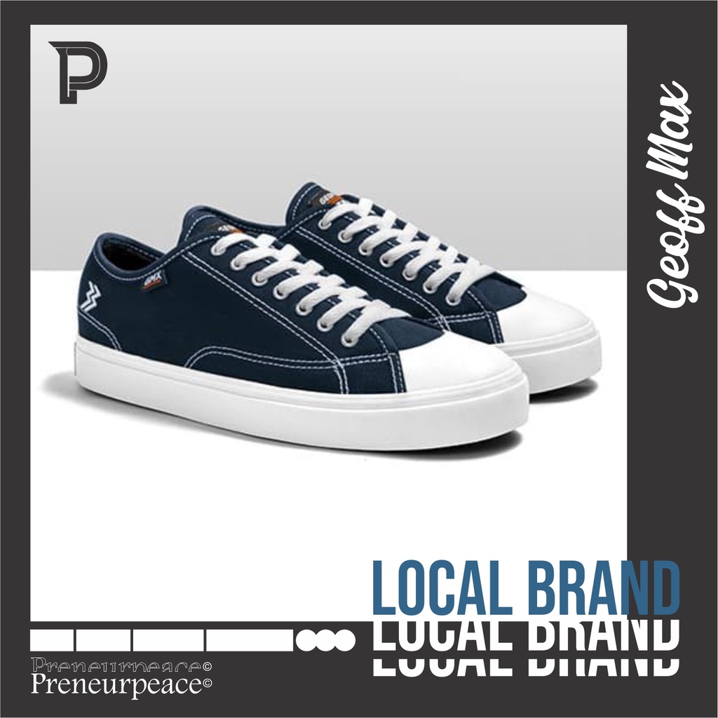 Geoff Max - Timeless Low Navy White STZ