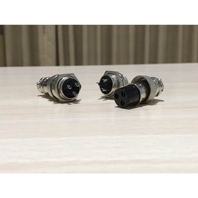 CONNECTOR KONEKTOR JACK JEK SOCKET SOKET CB 3P 3 PIN