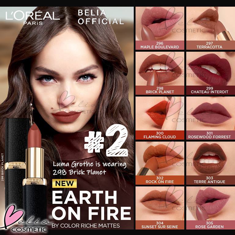 L'Oreal #2 Color Riche Matte Lipstick | lipstik mate loreal colour rich link ( Part 2 )