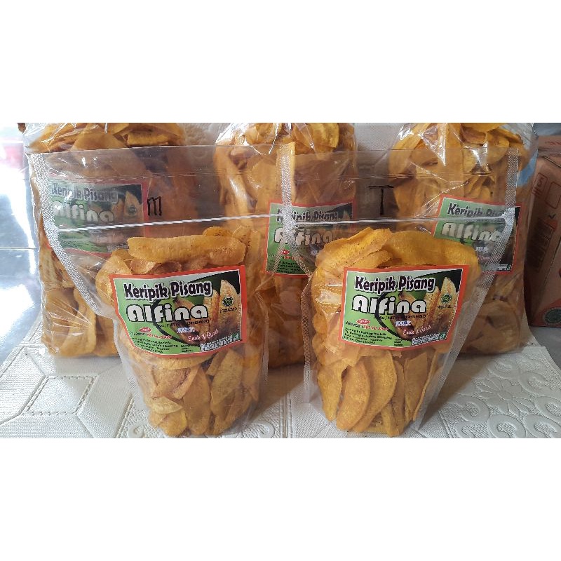 

Keripik Pisang Alfina 200 gram