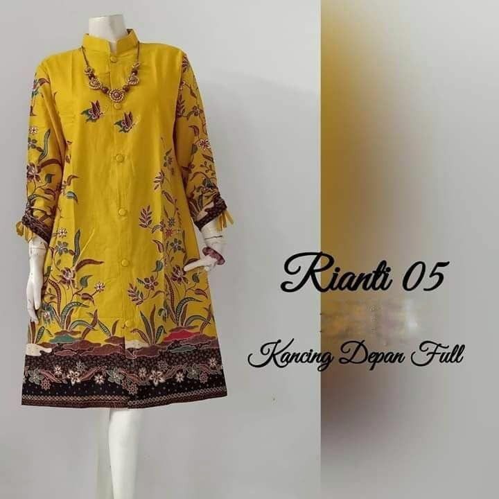 BATIK PEKALONGAN TUNIK BATIK RIANTI HNN