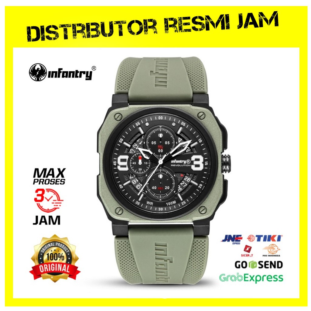 Jam Tangan Infantry REVO-CHR-02 Infantry Revolution Chrono Master