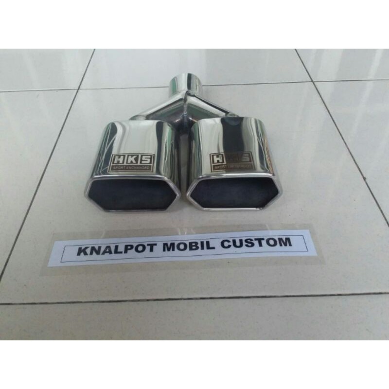 knalpot racing double silincer suara sous for truk canter ragasa umplung elf L300 dll