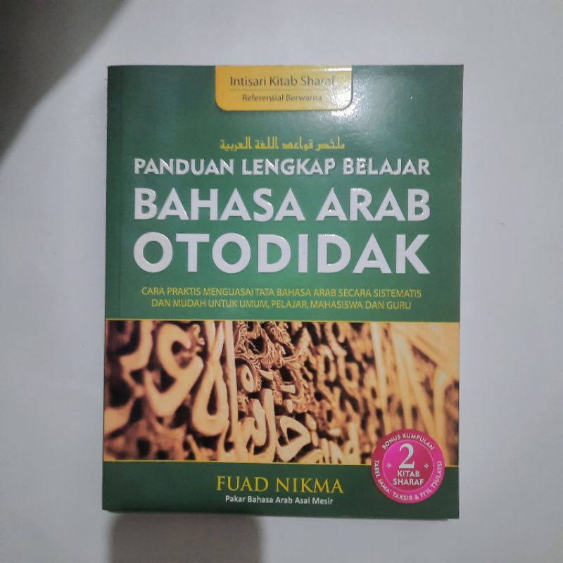 Buku Panduan Bahasa Arab Otodidak Kitab Shorof Fuad Nikmah