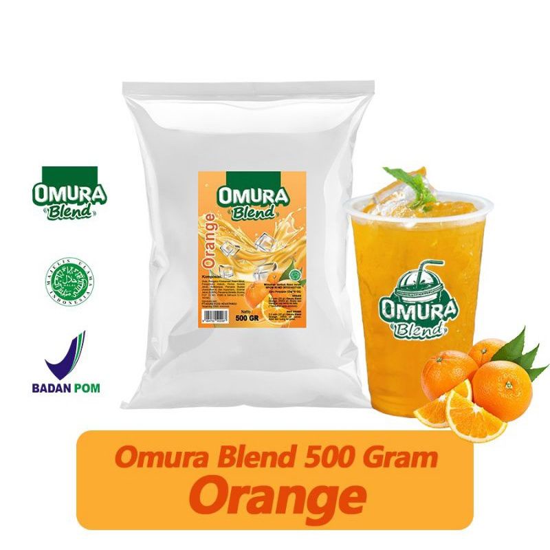 

SERBUK MINUMAN OMURA BLEND ORANGE 500 GRAM