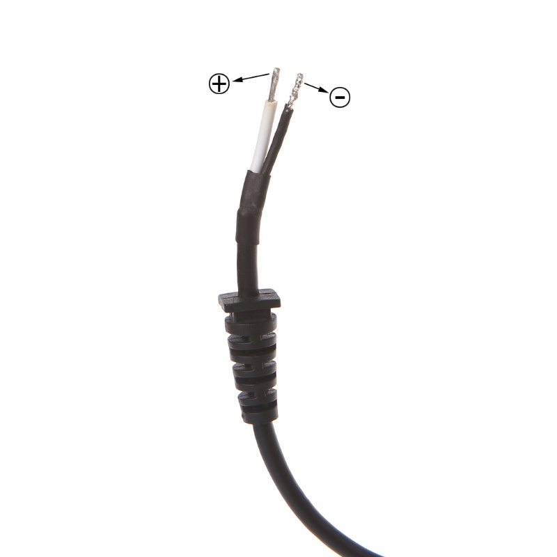 Btsg Straight Angle Untuk Kabel Power DC to DC Male, 18AWG Untuk DC 5.5MM x 2.1MM Male