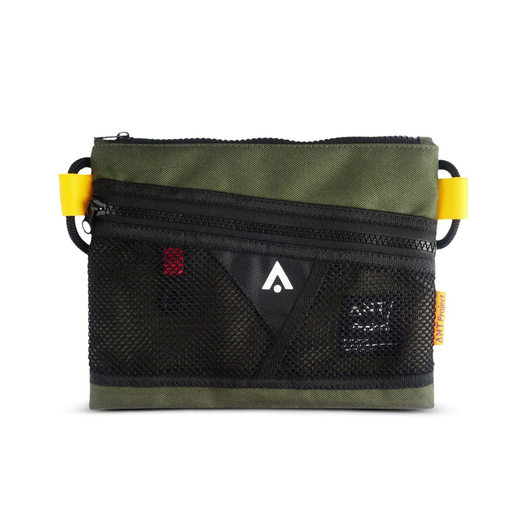 REV X ANT - Tas Selempang Pria Sacoche Spider Gren - Tas Sling Bag Pria