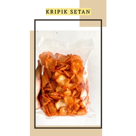 

KRIPIK SETAN kemasan 250 gram, 500 gram