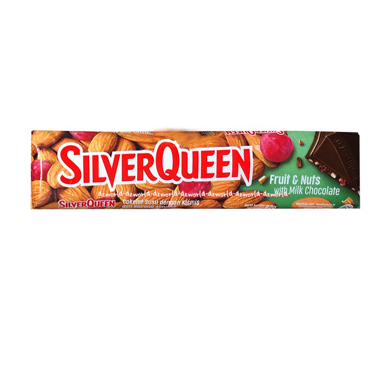 Silverqueen Fruit and Nuts White Chocolate 35gr With Cashews Cokelat Silver Queen Coklat Buah