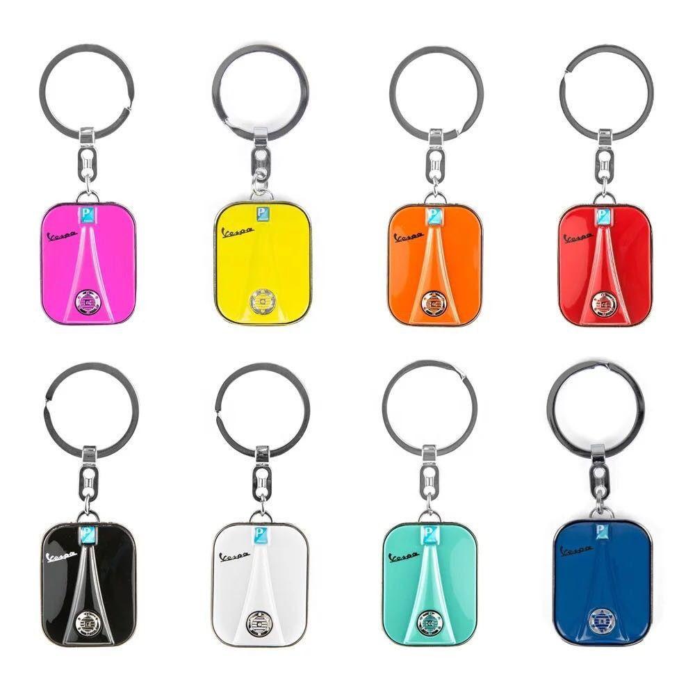 Lanfy Vespa Gantungan Kunci Aksesoris Motor Untuk Vespa PRIMAVERA Untuk Vespa GTS Key Holder Zinc alloy Scooter Key chain