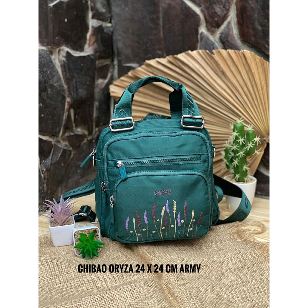 Tas 3in1 Chibao Oryza / Tas Selempang / Tas Ransel/ Tas Jinjing