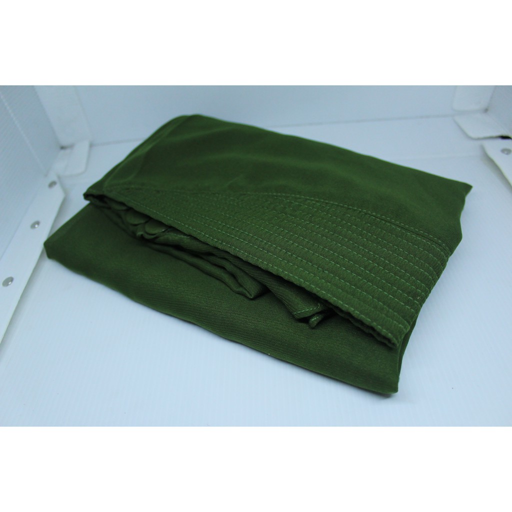 KHIMAR AISYAH SIMPLE SYARI SEHARI HARI HIJAB KERUDUNG JILBAB KEKINIAN TERBARU 2022 MODEL WANITA MUSLIMAH RAMADHAN-army