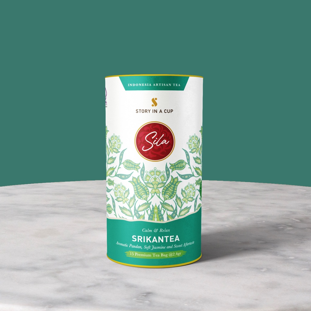 

Sila Artisan Tea | Srikantea | Canister | Teh Premium | Green Tea
