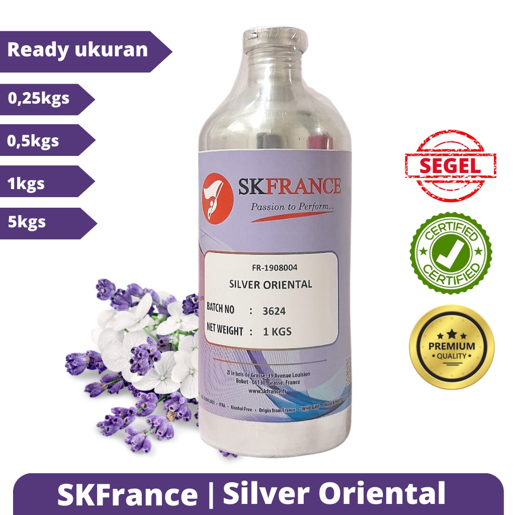 Bibit Parfum AL REHAB SILVER By SKFrance | Minyak wangi | Refill Parfum | Refil Minyak wangi | SEGEL
