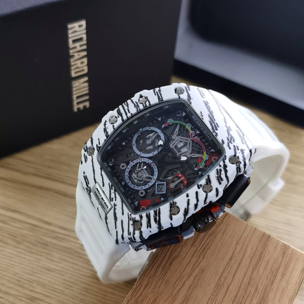 Grosiran Jam Tangan Pria 45160YO Analog Strap Rubber Include Box Exclusive (COD)