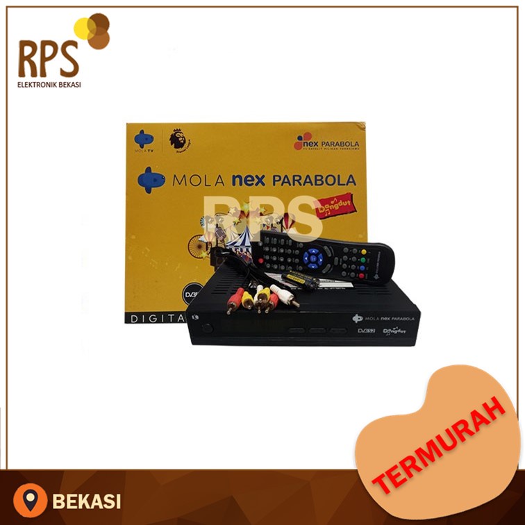 Best Quality Hybrid Gratis Lokal Receiver Parabola Nex Parabola Kuning RPS