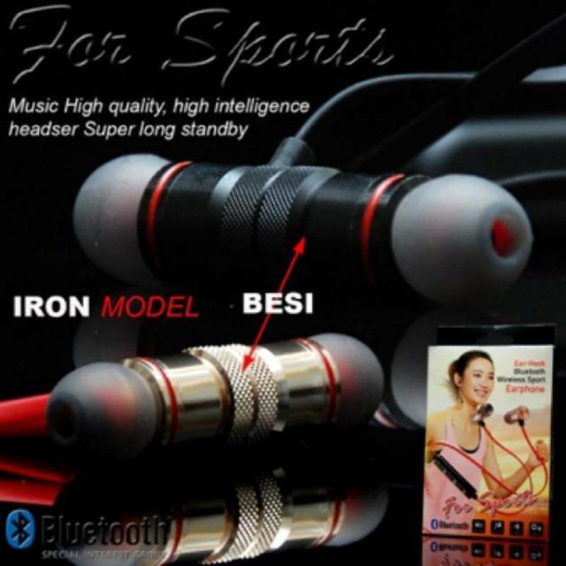 HF HEADSET/EARPHONE JBL MAGNETIC BLUETOOTH SPORT WIRELESS SUPER BASS