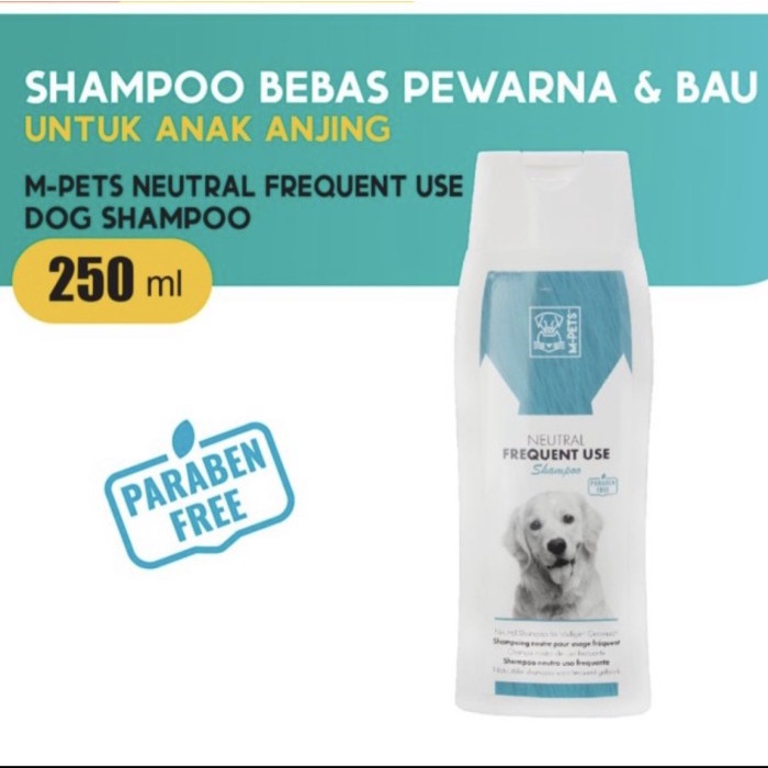 M-Pets Shampoo Neutral FREQUENT USE 250ML Anjing Dog Puppy Keseharian Sampo Mandi Bersih Wangi