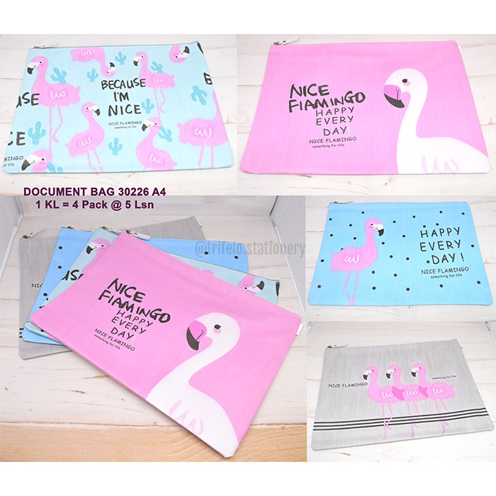 

Document Bag / Tas Dokumen Flamingo 30226 [Ukuran A4]