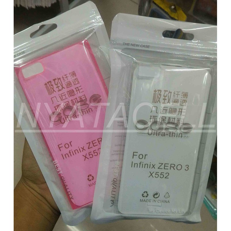 OBRAL Case Ultrathin Infinix Zero 3 X552  Ultra Thin Fit Softcase Silikon