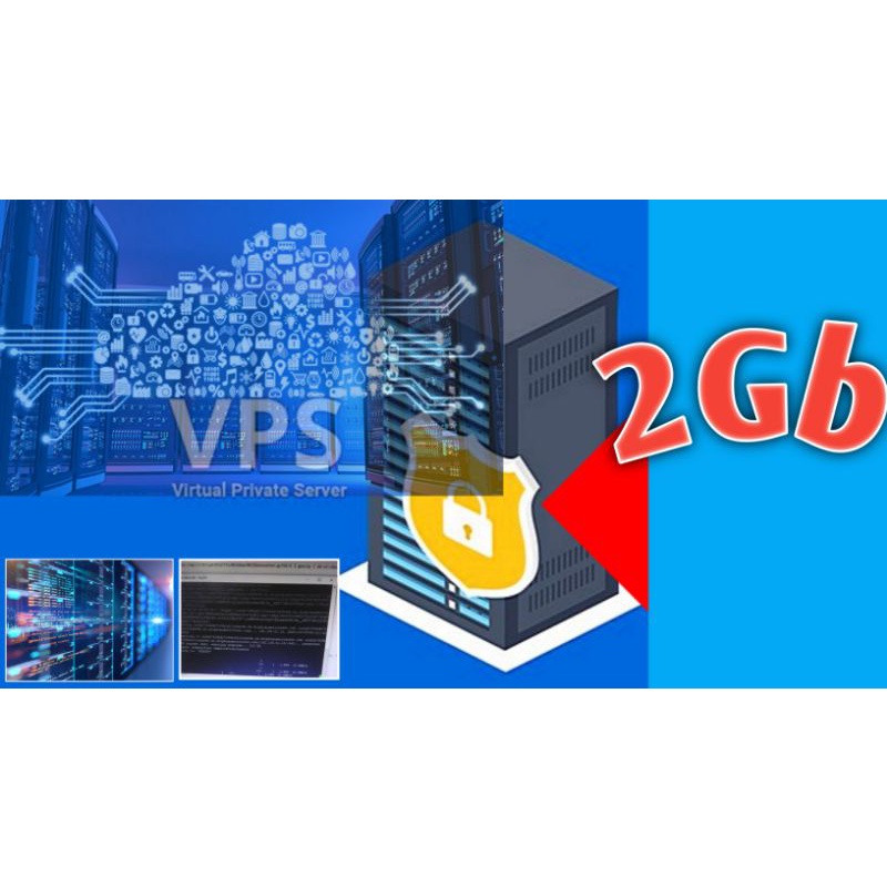 Virtual Private Server ( VPs/Rdp ) 2 Gb