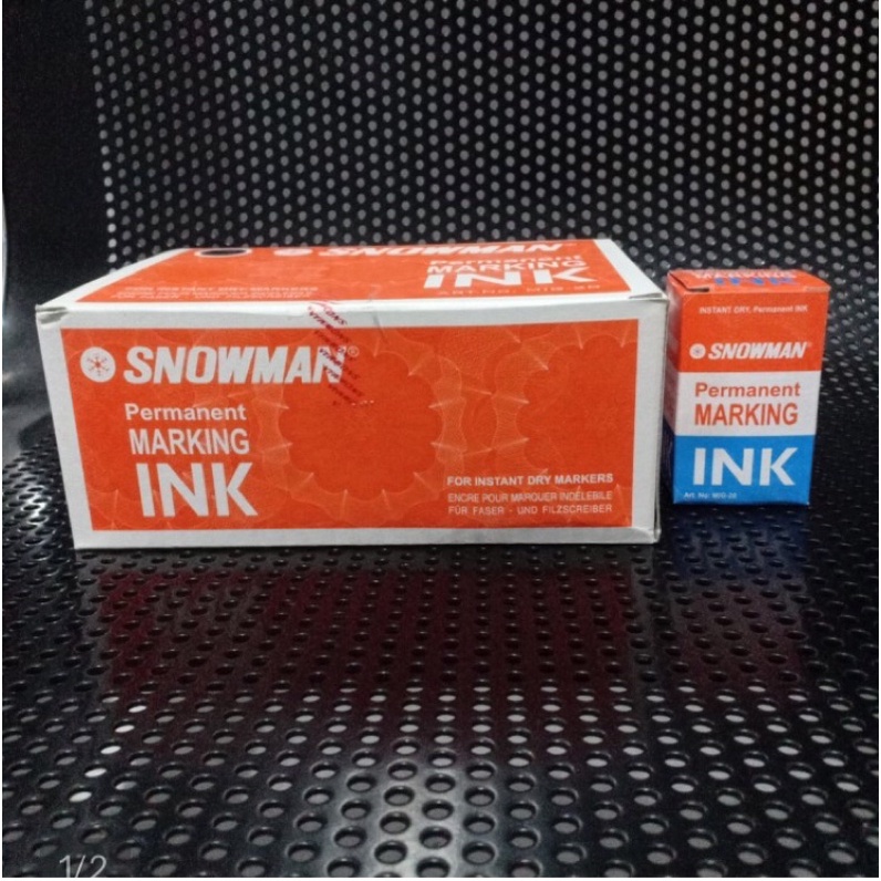 

tinta spidol pemanen snowman
