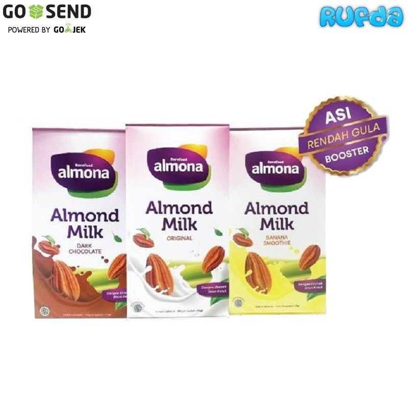 Almona Almond Milk by BareFood Susu Almond Booster ASI dg Daun Katuk