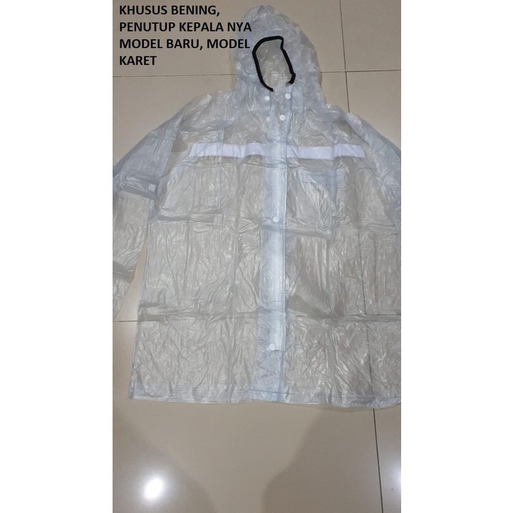 Jas Hujan Jaket Celana Diamond Transparan 700 Plevia Stelan Raincoat