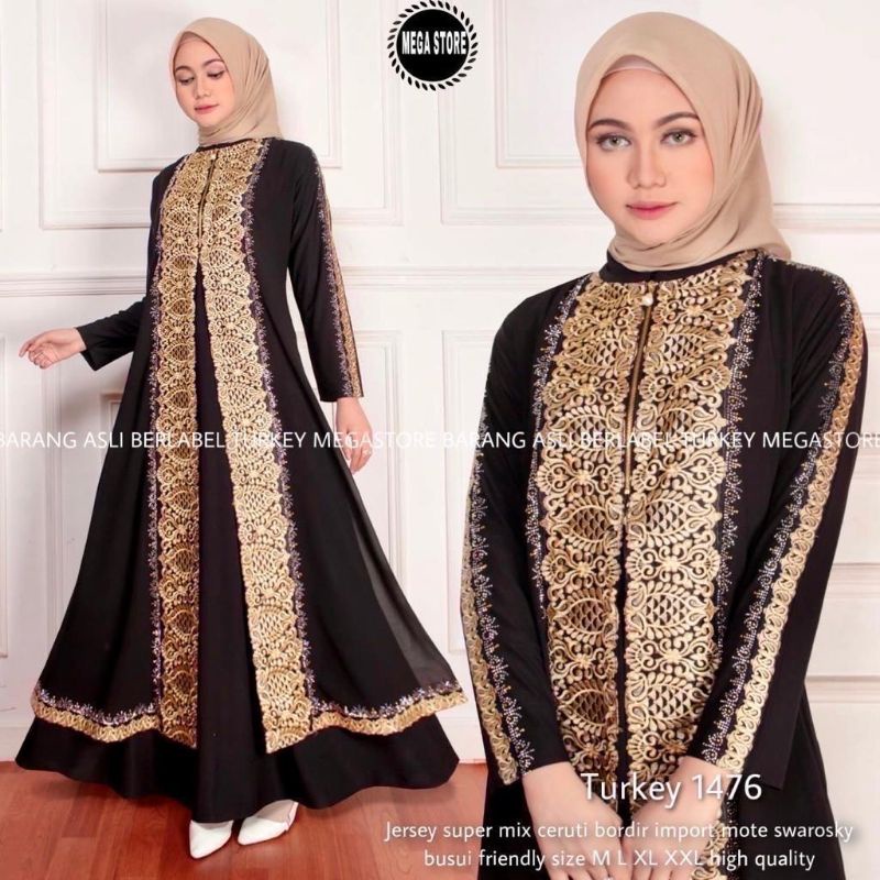 Abaya turkey 1476 mega store