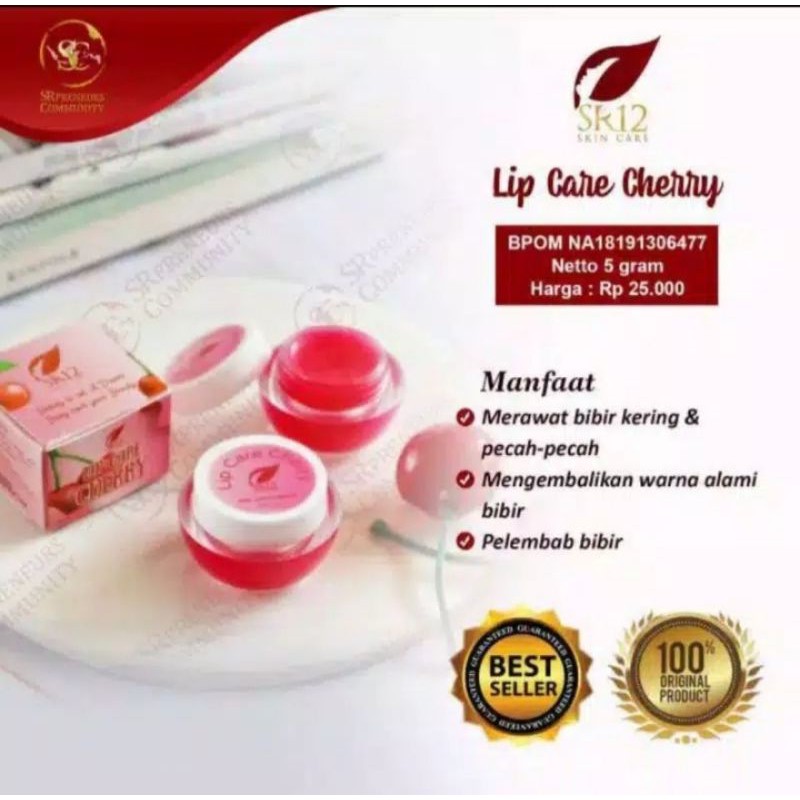 Lip Care SR12 Herbal Skincare Original