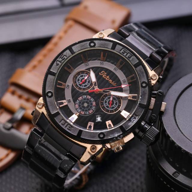Jam Tangan Pria Tetonis Original TS909 New Best Seller