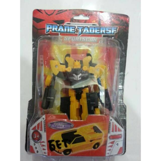 Mainan Robot bisa Jadi Mobil