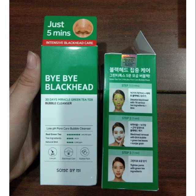 ORIGINAL SOMEBYMI BYEBYE BLACKHEAD 120G