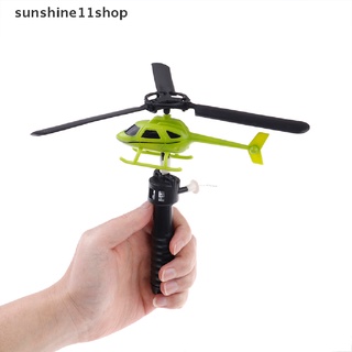 (SHO) Mainan Pesawat Helikopter model Tarik Untuk Bayi / Anak / outdoor