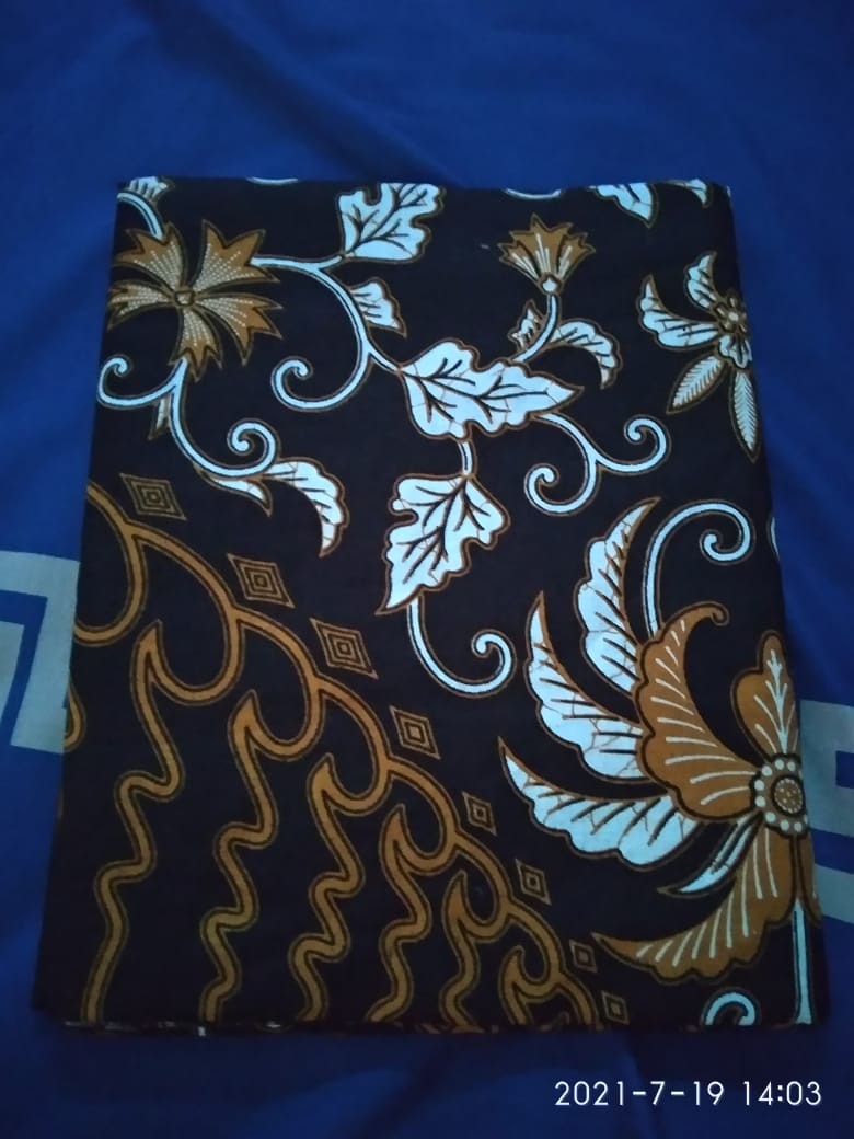 Trolistore Grosir Kemeja Batik Pria Cowok Lengan Panjang Warna Biru Hijau Merah Motif Asmarandana