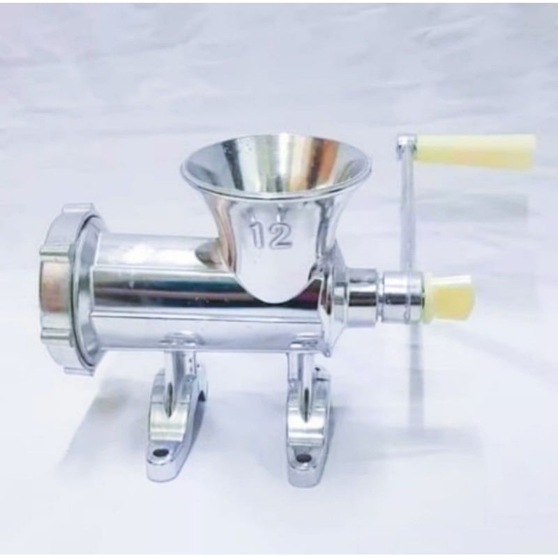 Vipoo Multi Use Mincer A12# // Gilingan Daging Manual Stenlis Stell // Meat Mincer Manual