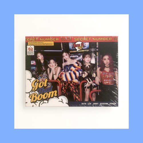 SECRET NUMBER GOT THAT BOOM SINGLE ALBUM VOL. 2 OFFICIAL - SECRET NUMBER ALBUM OFFICIAL - KPOP ALBUM