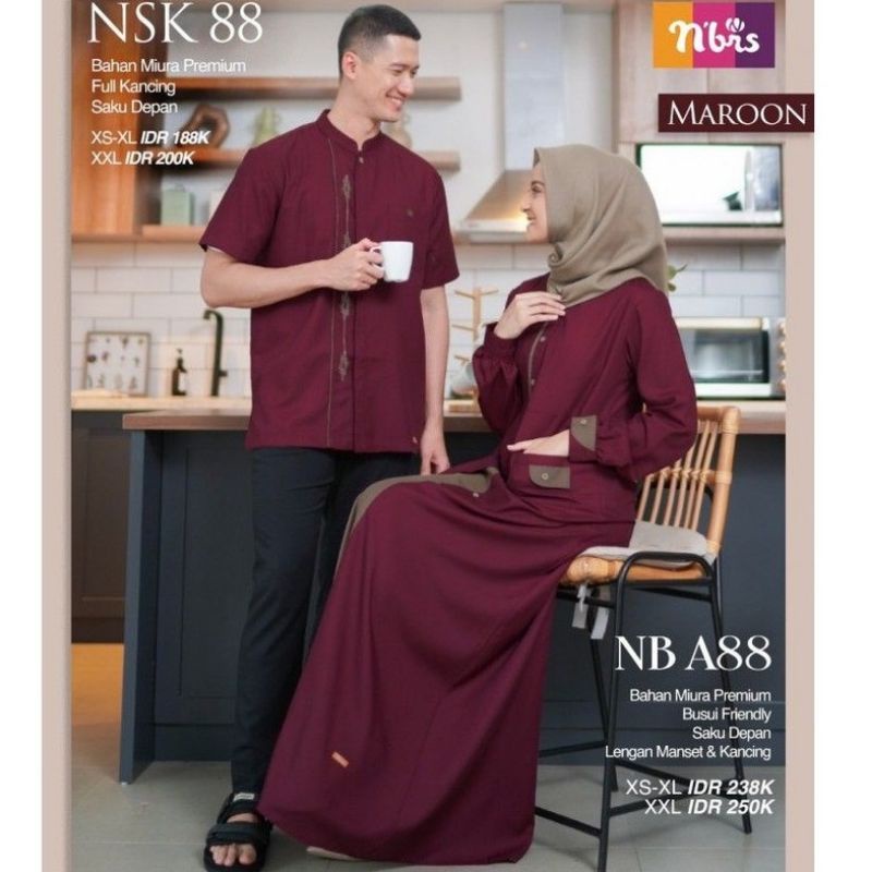 COUPLE 88 ORI NIBRAS NB A88 DAN NSK 88