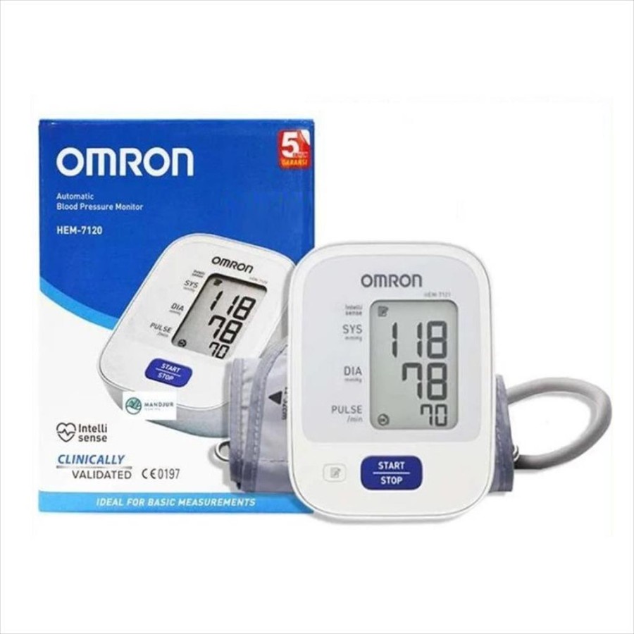 OMRON - Tensimeter Digital HEM 7120 | Tensi Alat Ukur Tekanan Darah