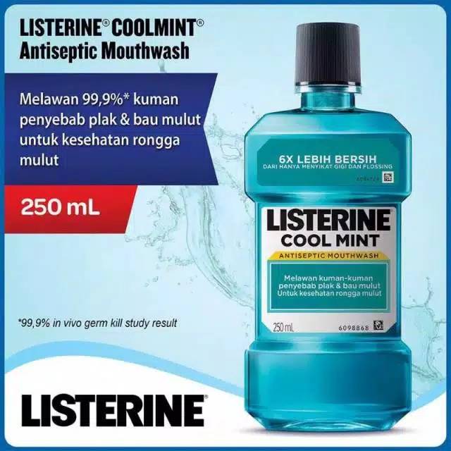 LISTERINE ANTISEPTIC MOUTHWASH 250ML /100Ml